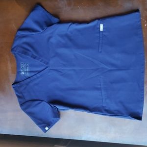 Figs Women's Top in Navy Blue